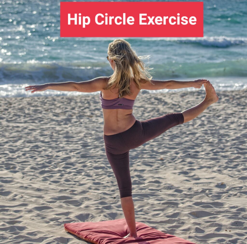 हिप सर्किल एक्सरसाइज (Hip Circle Exercise) से हिप्स बढ़ाने का उपाय 