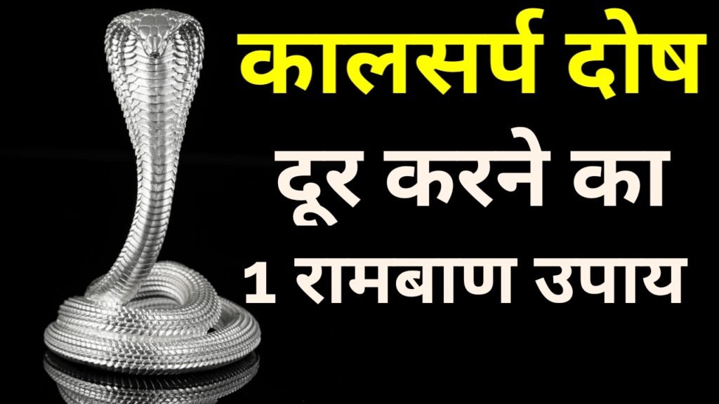 कालसर्प दोष दूर करने का 1 रामबाण उपाय
