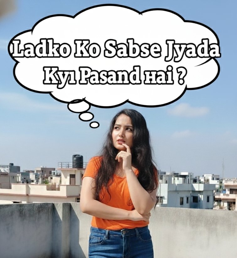 लड़कों को सबसे ज्यादा क्या पसंद है? -