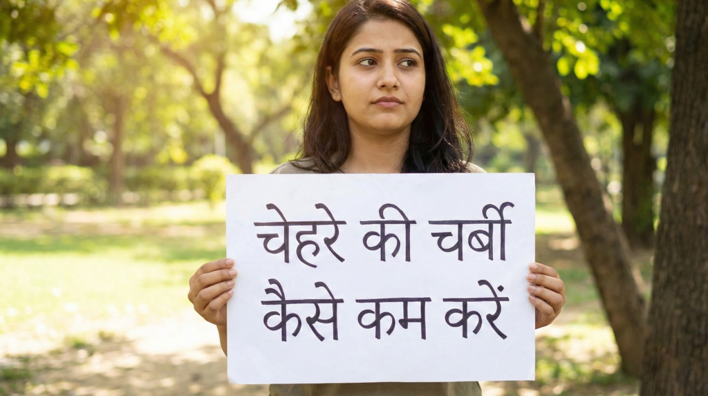 चेहरे की चर्बी कैसे कम करें