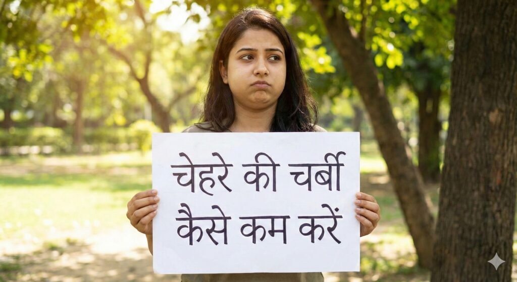 चेहरे की चर्बी कैसे कम करें