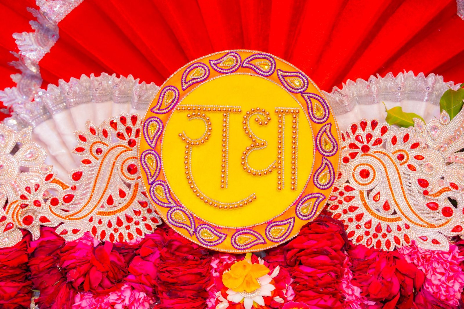 vibrant indian cultural decoration display