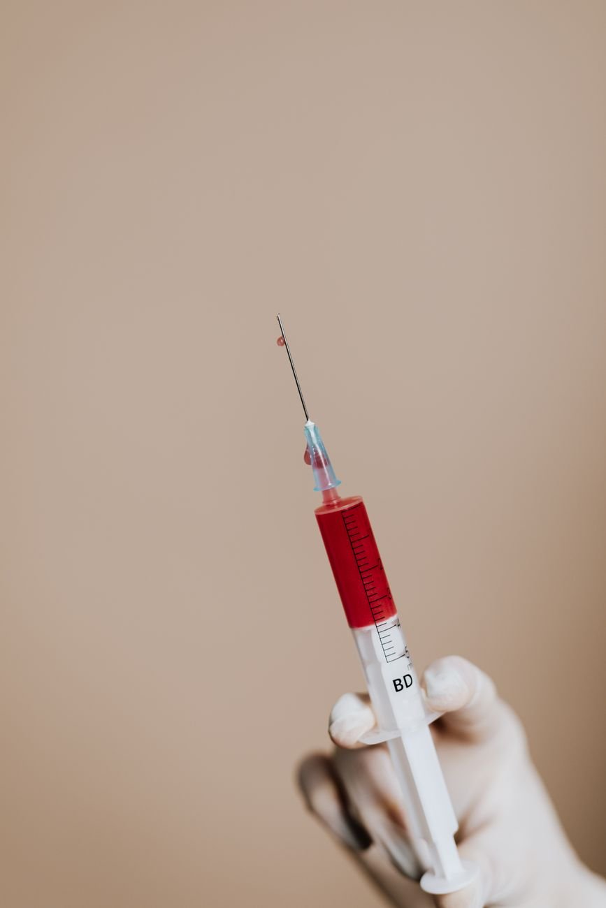 close up photo of syringe