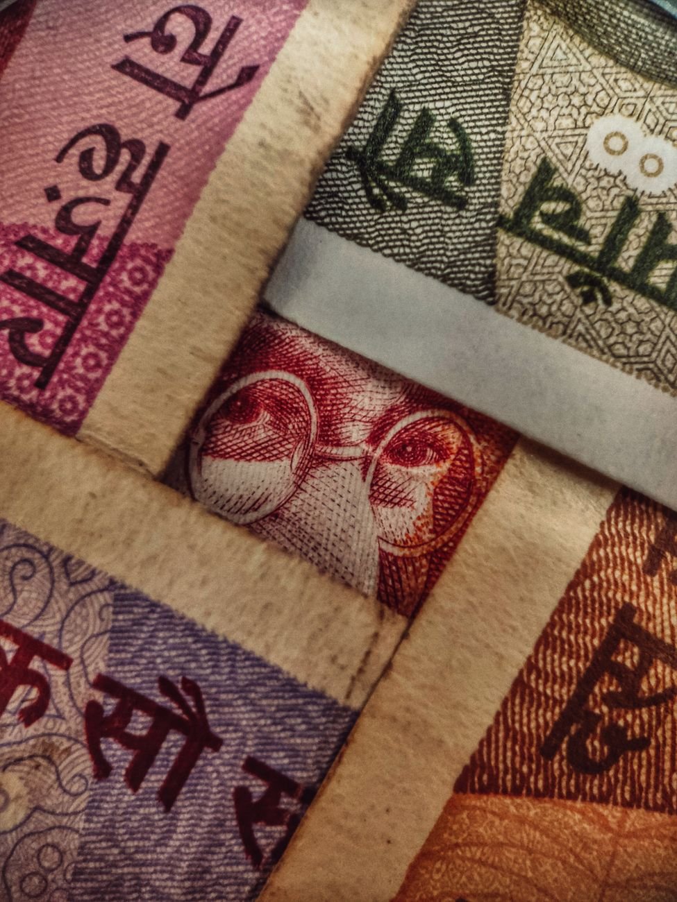 macro shot photography of paper money