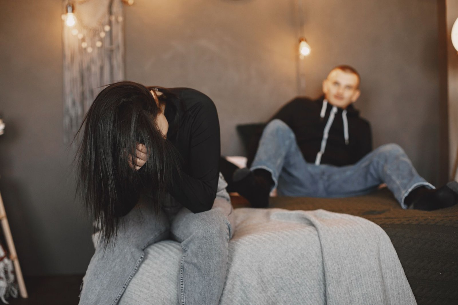 a couple having an argument