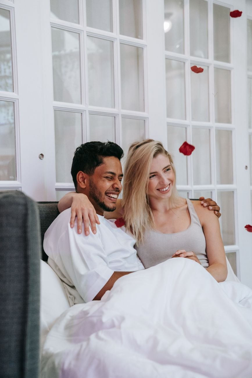 man couple love woman