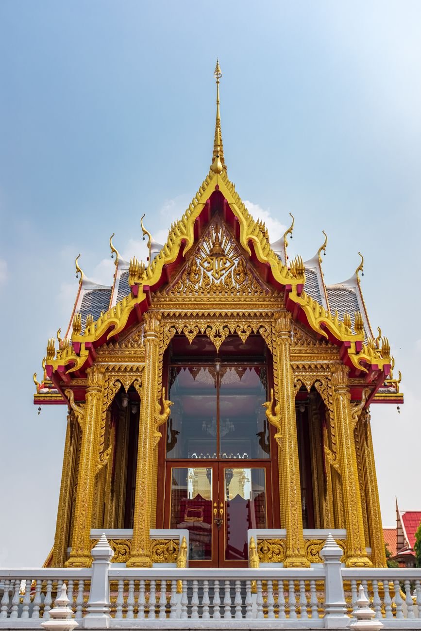 exterior of a temple