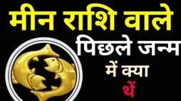 मीन राशि वाले पिछले जन्म में क्या थे?