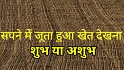 सपने में जूता हुआ खेत देखना
